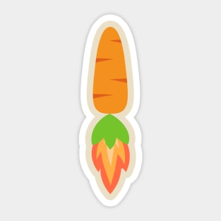 Carrot Eco Rocket Sticker